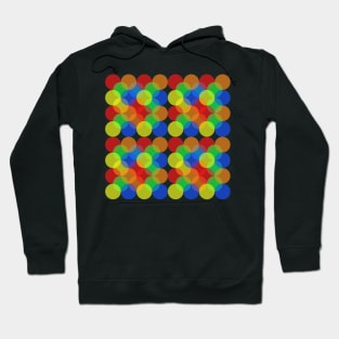 colorful abstract pattern Hoodie